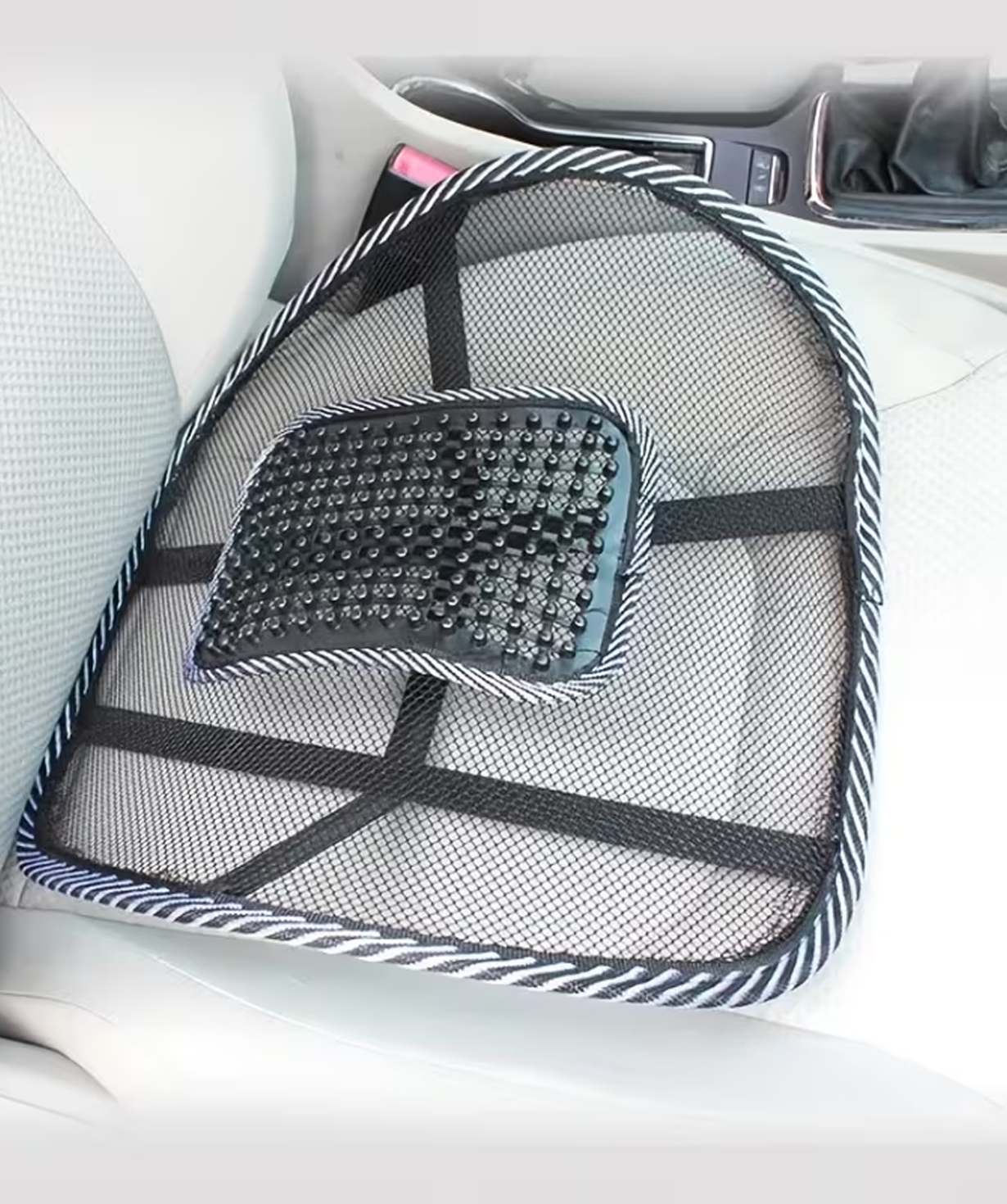 Breathable orthopedic lumbar support for car and chair №386
