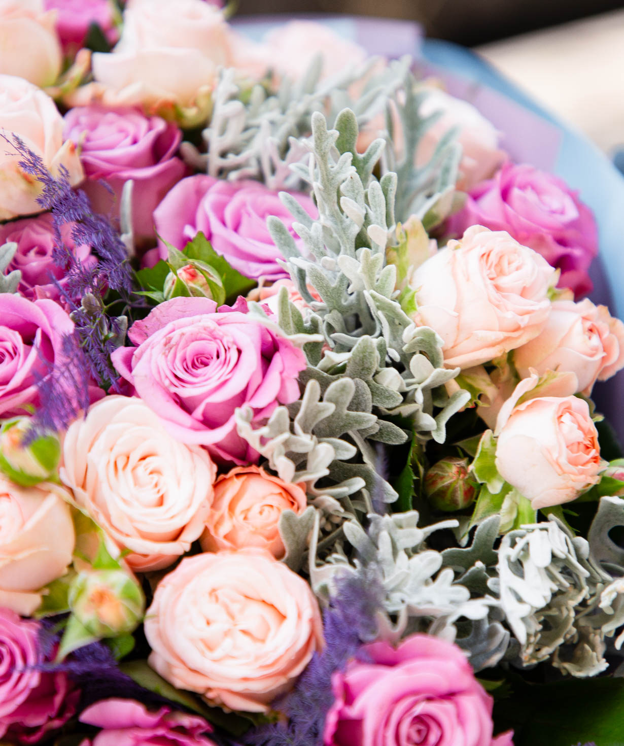 Bouquet «Kasuga» with roses