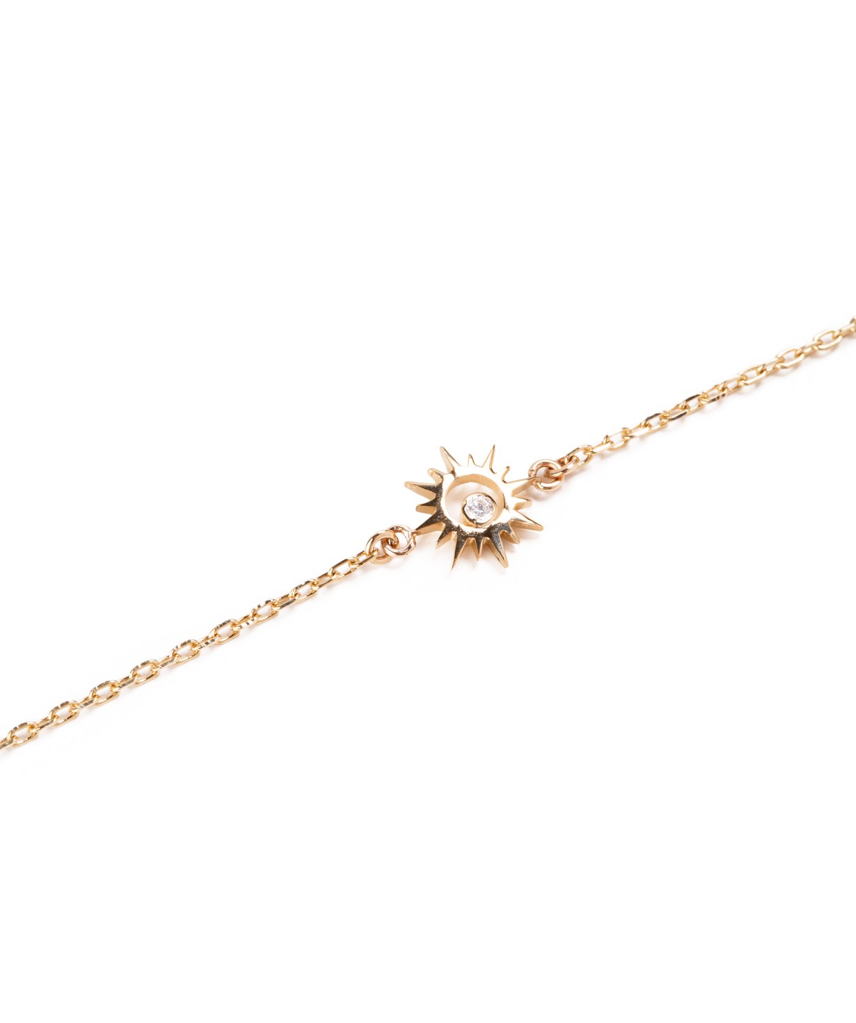 Браслет `Less is more` золотой №109