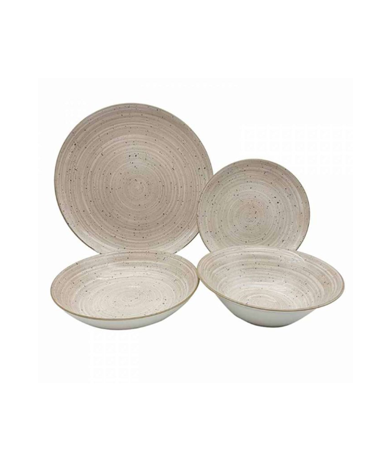 Dinnerware set ''Beige'' 19 pcs