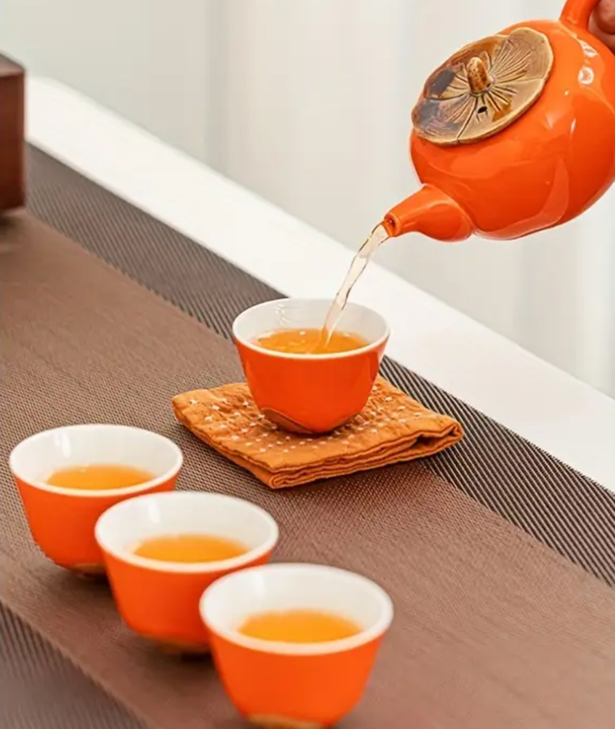 Բաժակների հավաքածու «Gift Store»Orange Tea №144