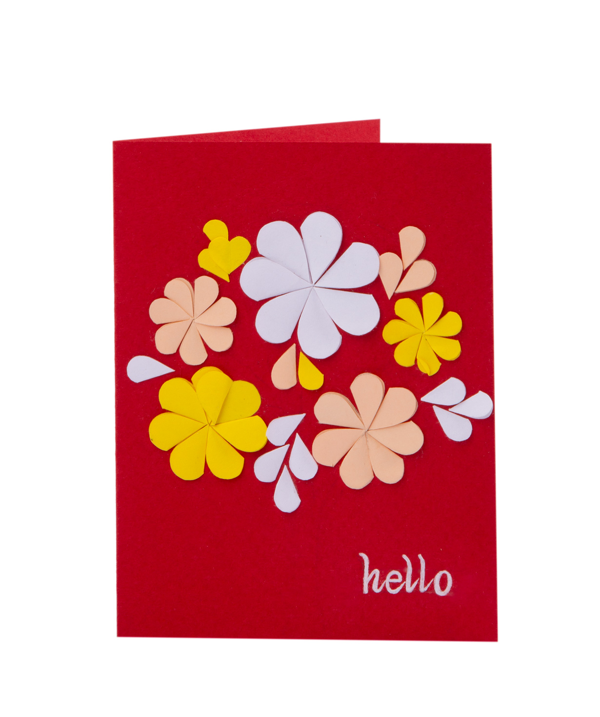 Handmade postcard