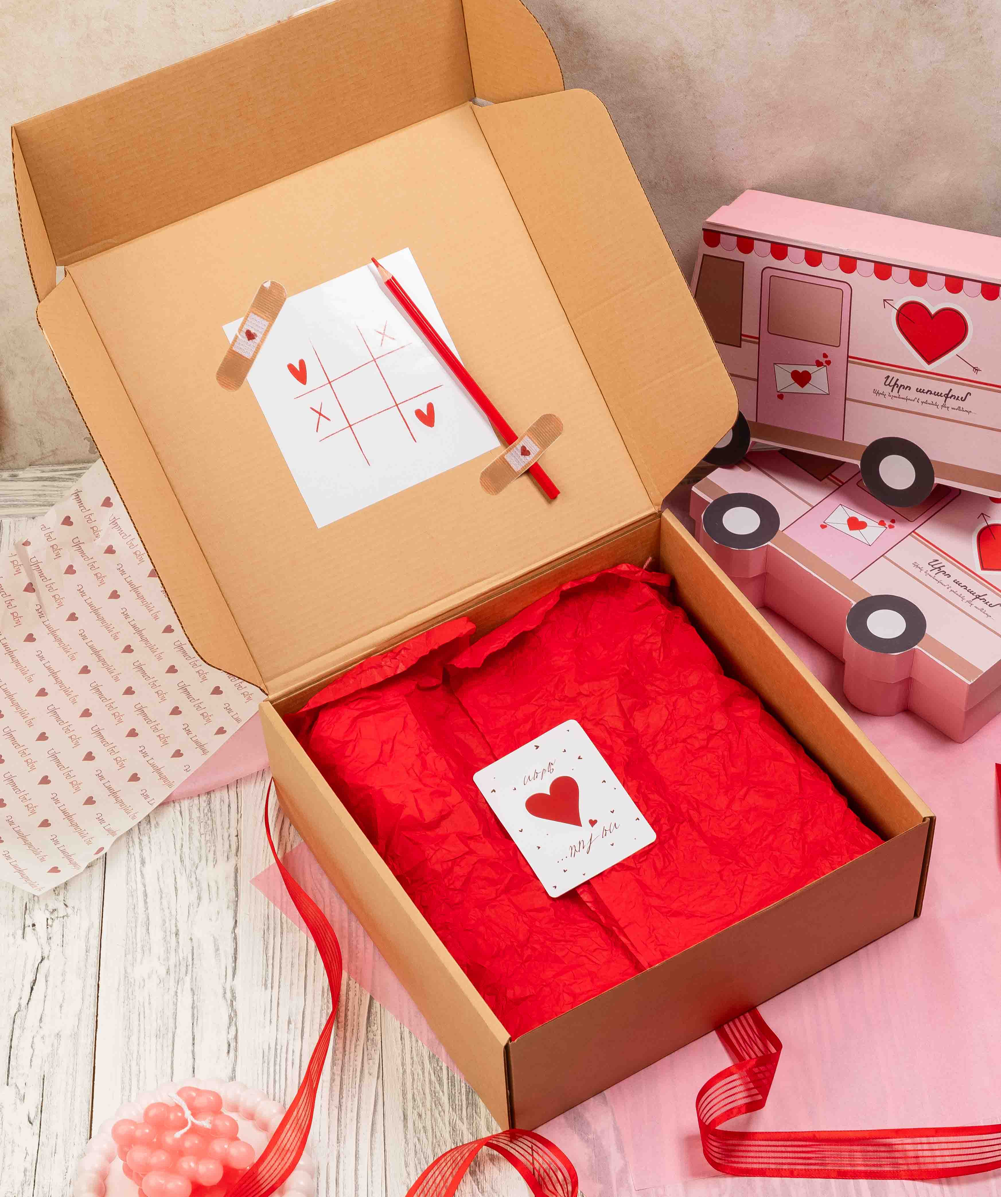 Նվեր տուփ «THE BOX»  սիրելիի համար №568