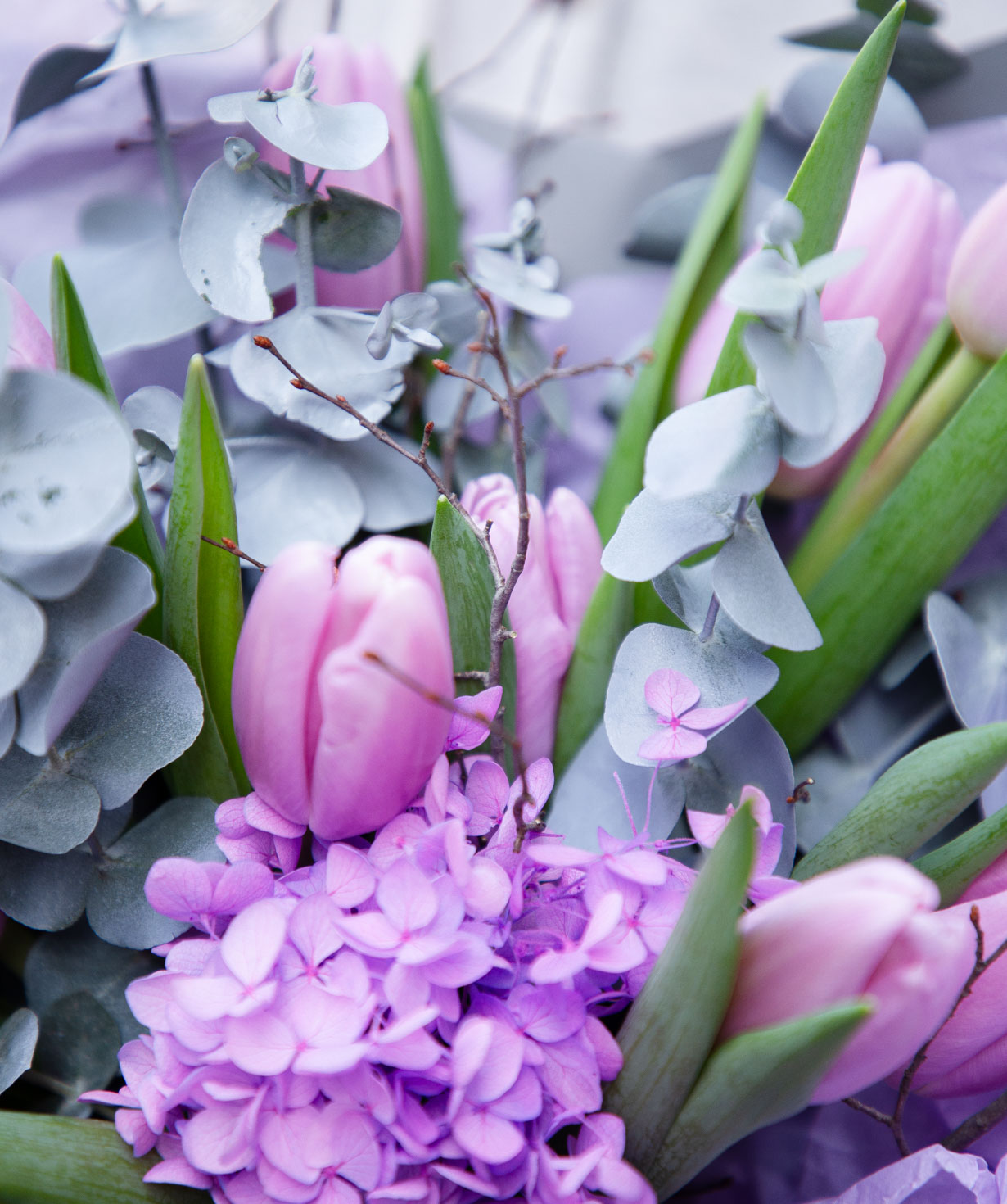 Bouquet «Liosia» with tulips