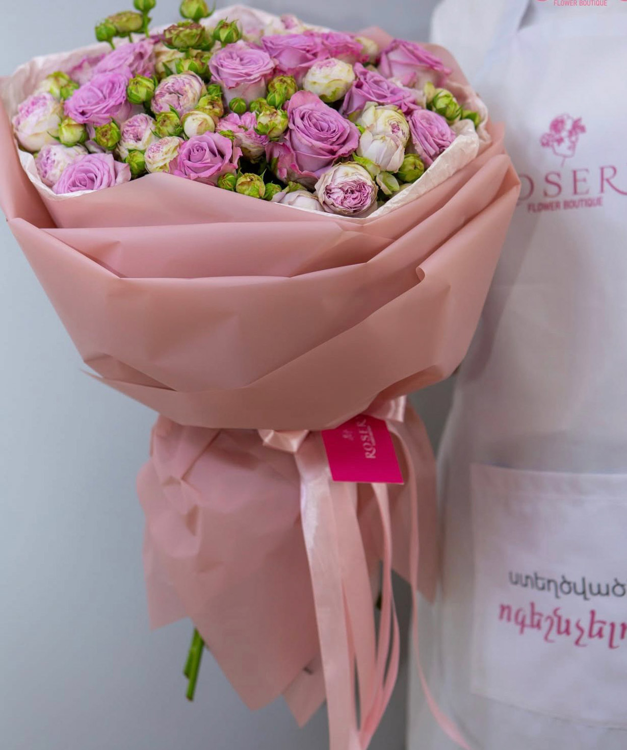 Bouquet «Adour» with roses