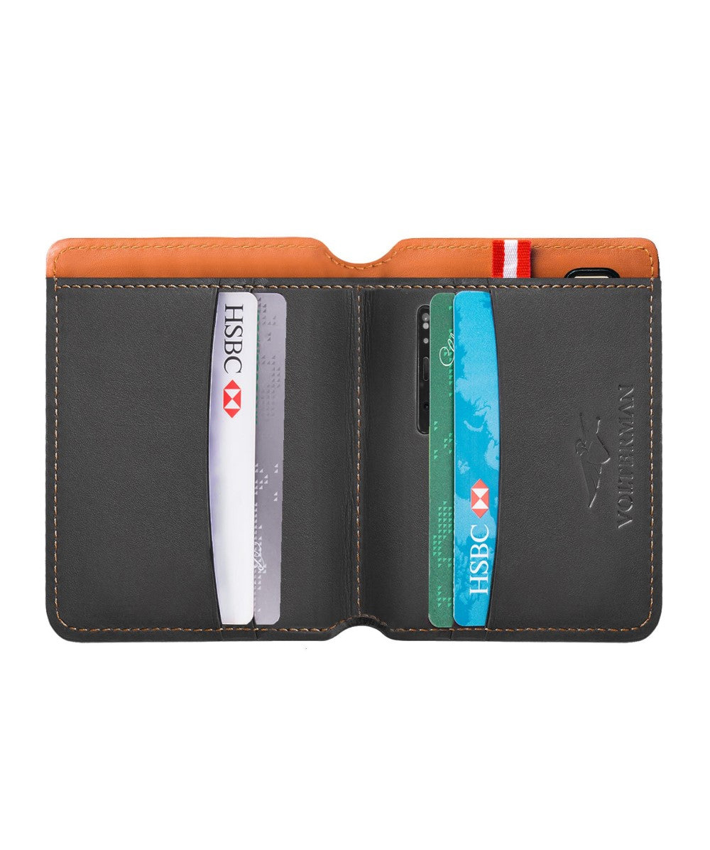Smart wallet ''Volterman'' Mini Bifold, black