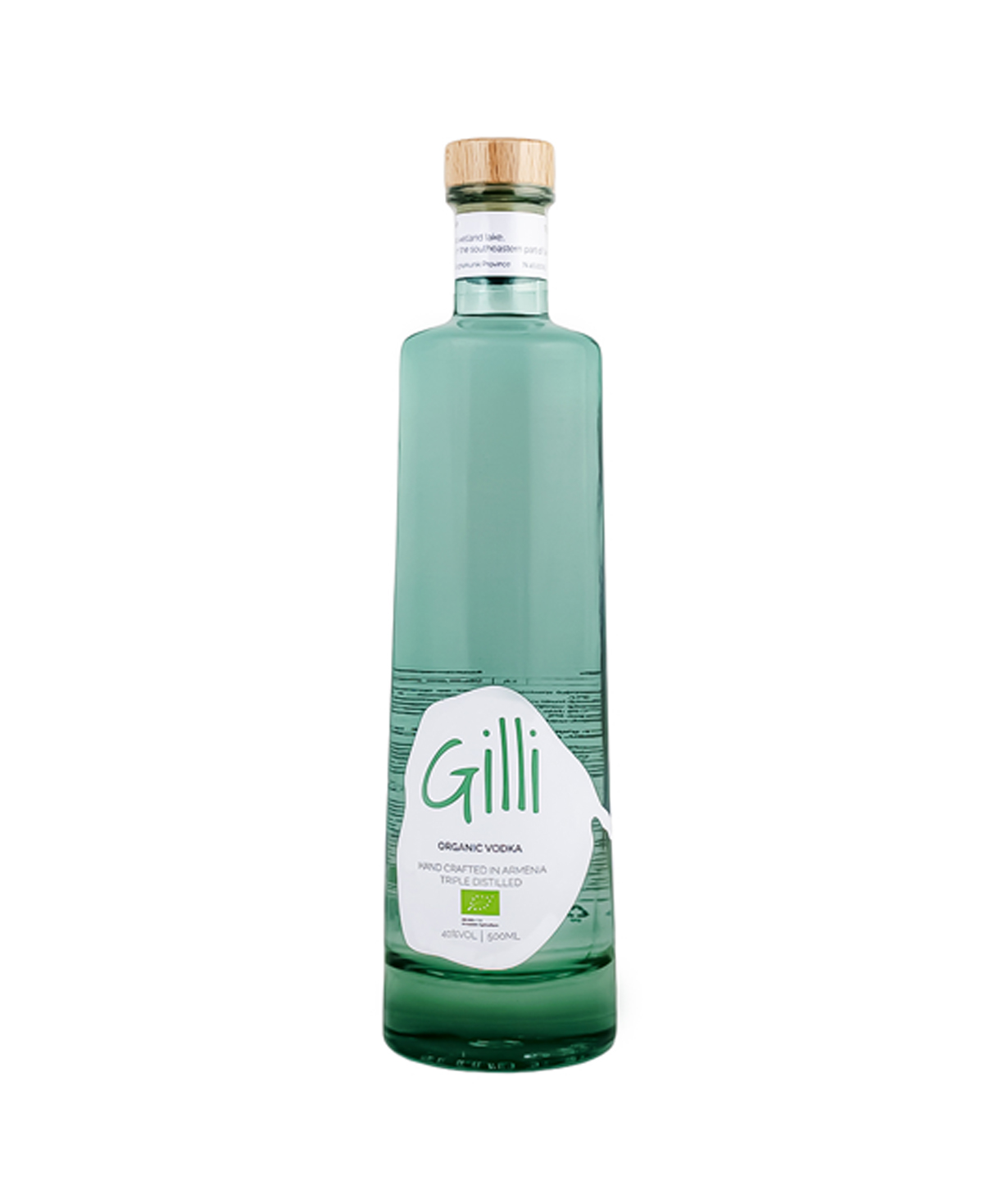 Vodka «Gilli» Organic, 40%, 700 ml