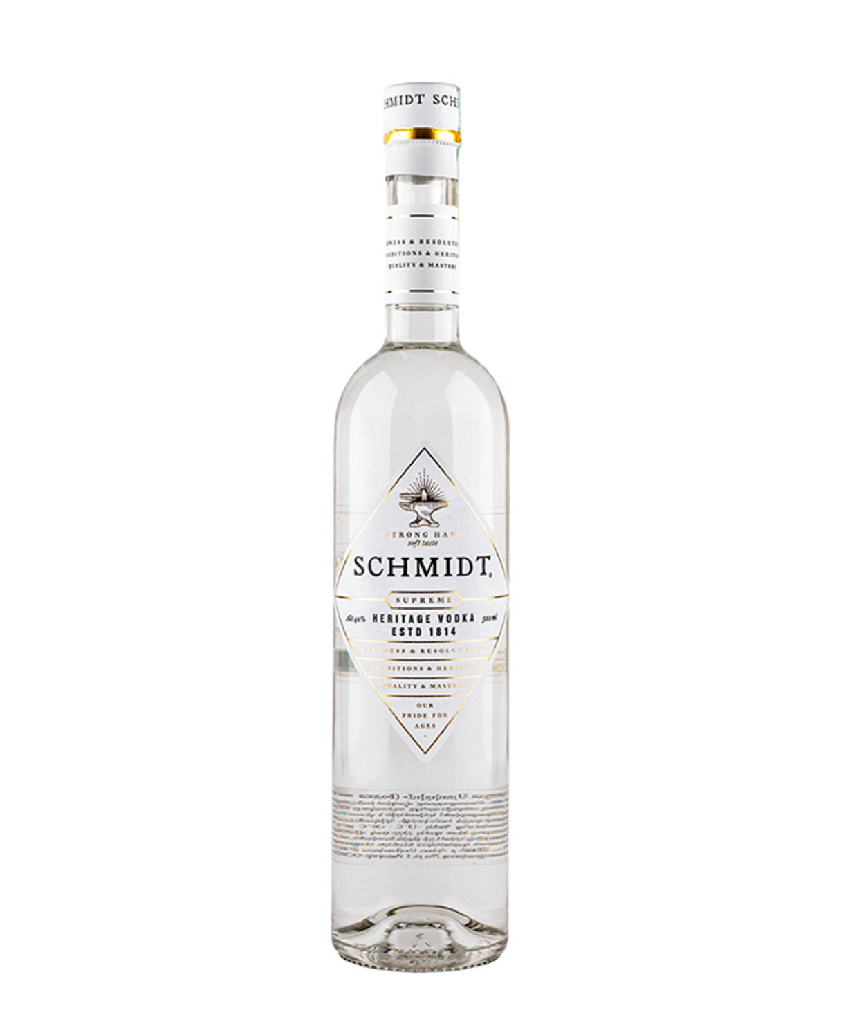 Vodka `Schmidt Supreme` 500ml