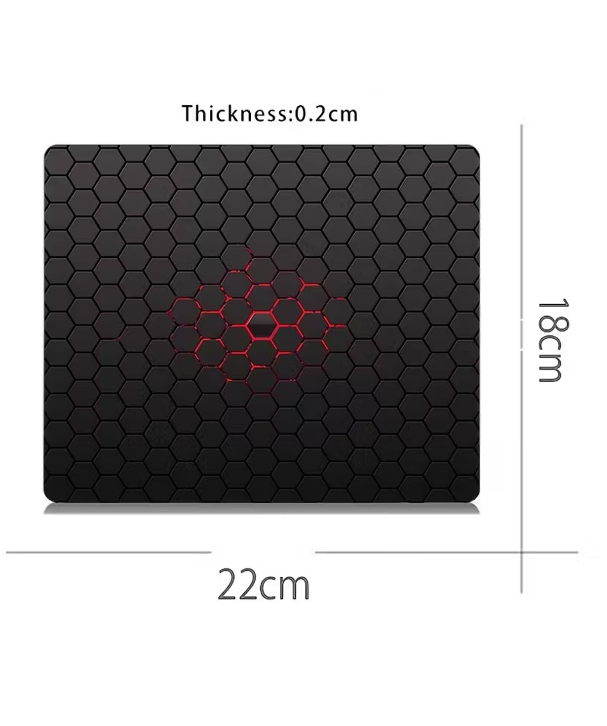 Mouse pad «Micro-Tech» №282 18x22 cm