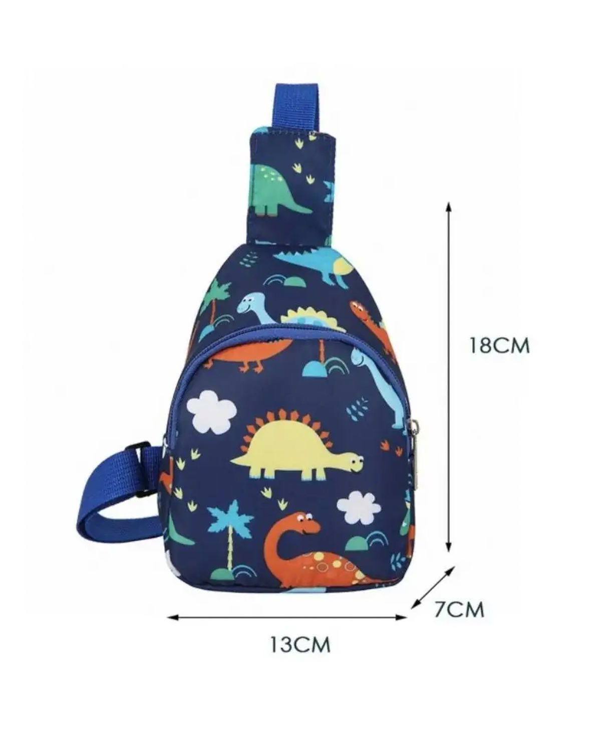 Backpack «Dinosaur» blue