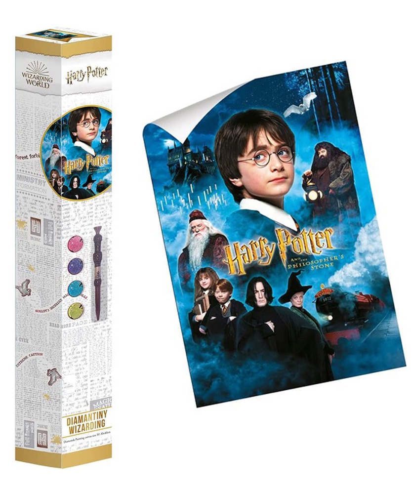 3D illustration with crystals ''Nice Group'' Harry Potter