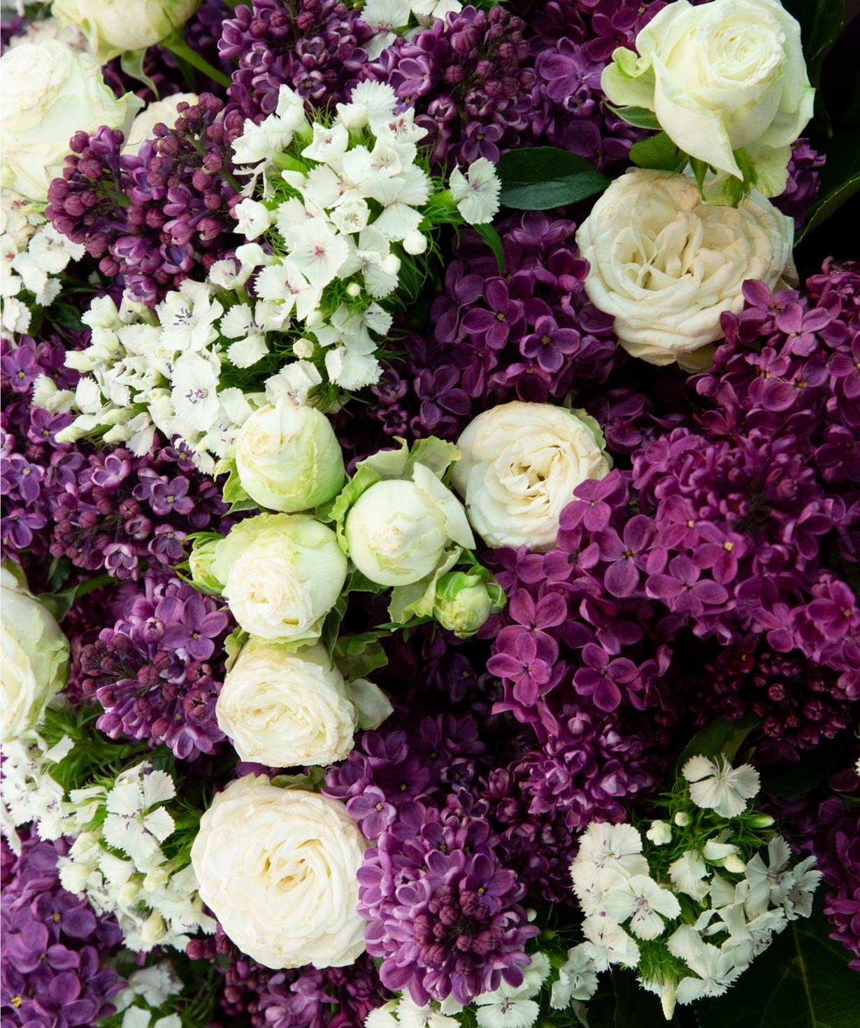 Bouquet ''Annecy'' with lilac and roses