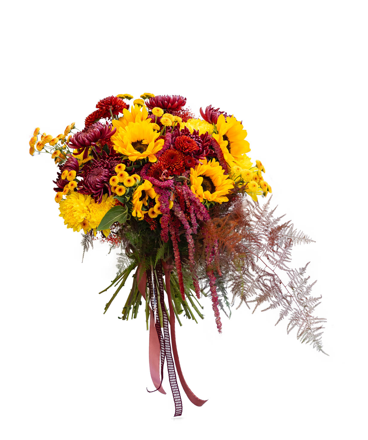 Букет «Caprice» с хризантемами №46