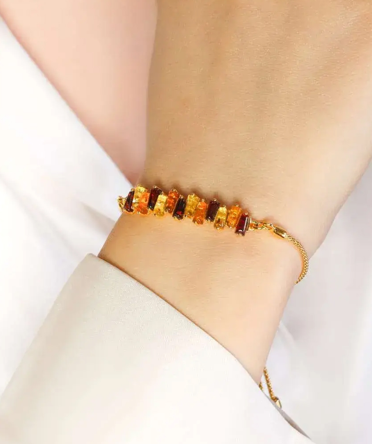 Silver bracelet «SiaMoods» SB268GP