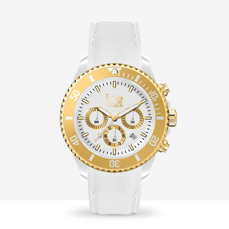 Часы «Ice-Watch»  ICE CHRONO, WHITE  GOLD