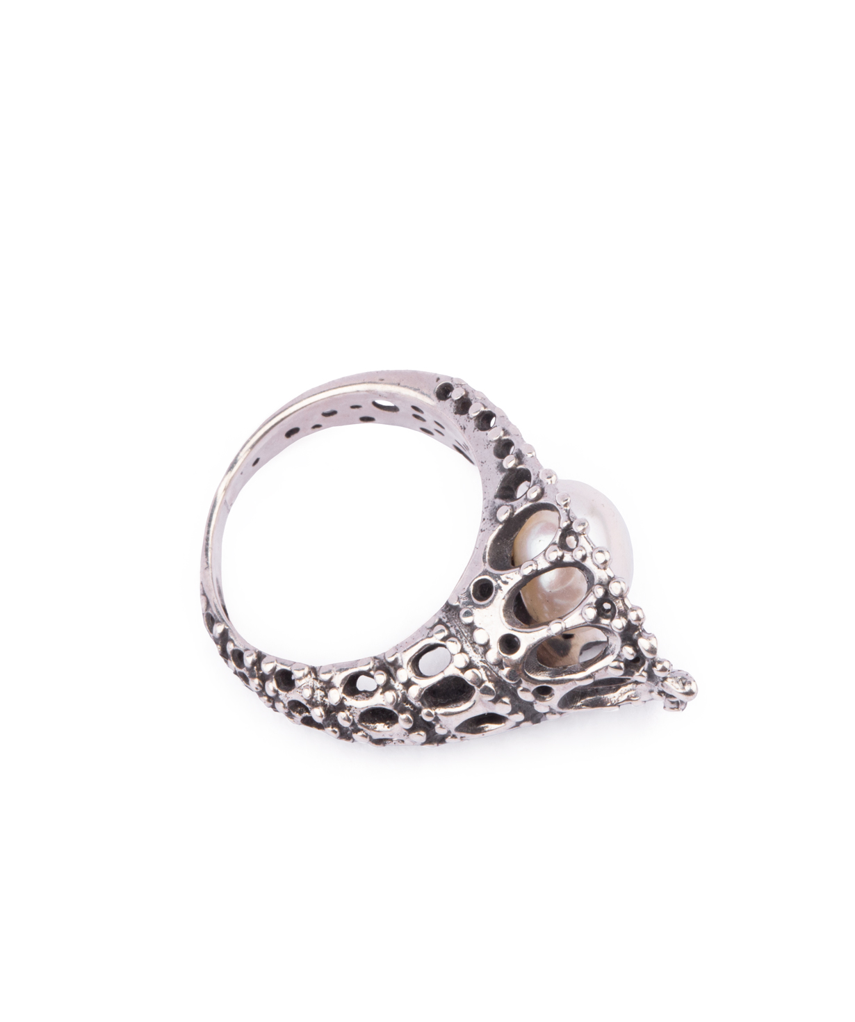 Silver ring ''Kara Silver'' №16