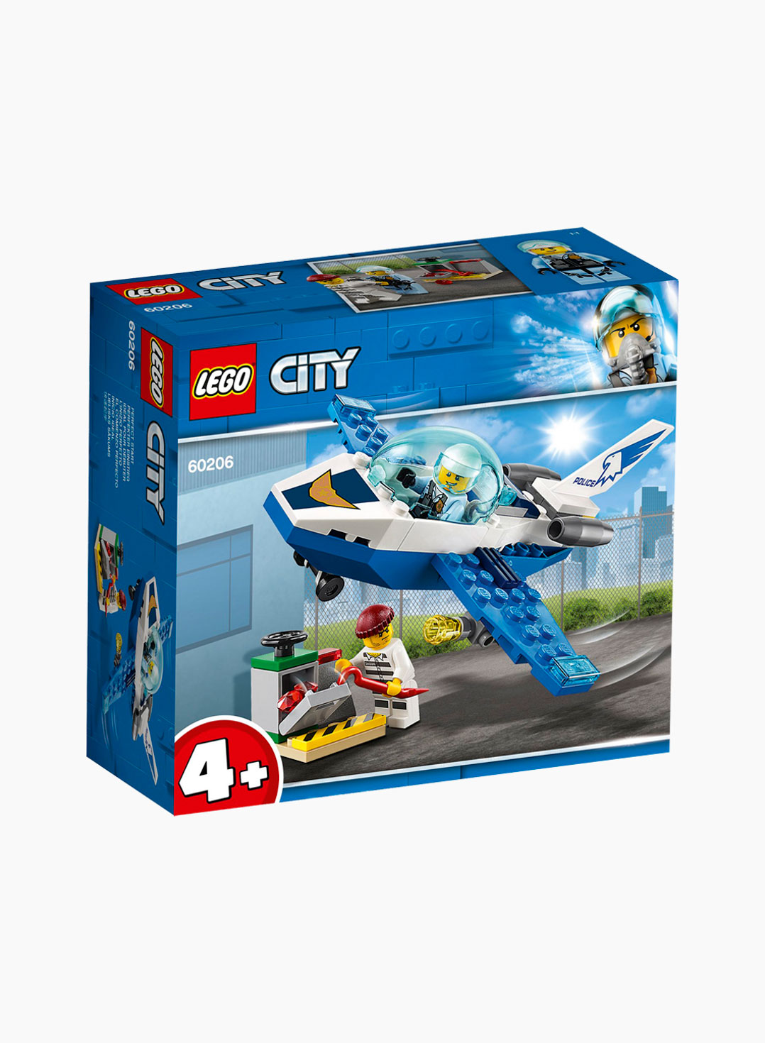 Lego City Կառուցողական Խաղ «Օդային Ոստիկանություն. Պարեկային Ինքնաթիռ»