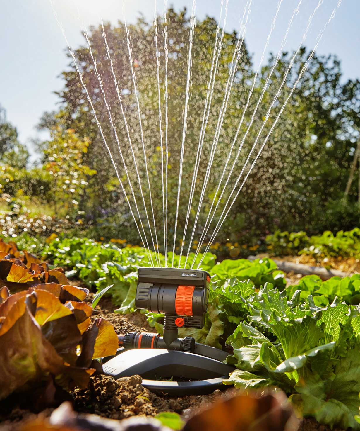Дождеватель «Gardena» AquaZoom Compact, 216 кв.м, r-3-18 м