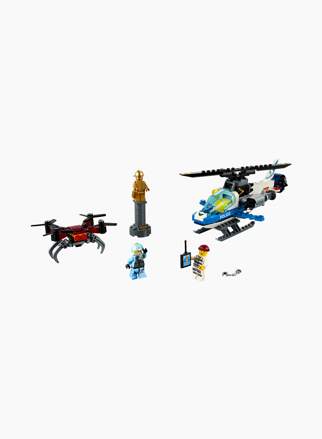 Lego City Конструктор Воздушная полиция: погоня дронов