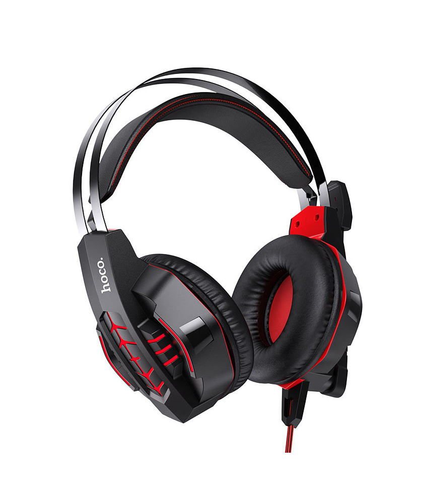 Game headphones ''HOCO W102'' red