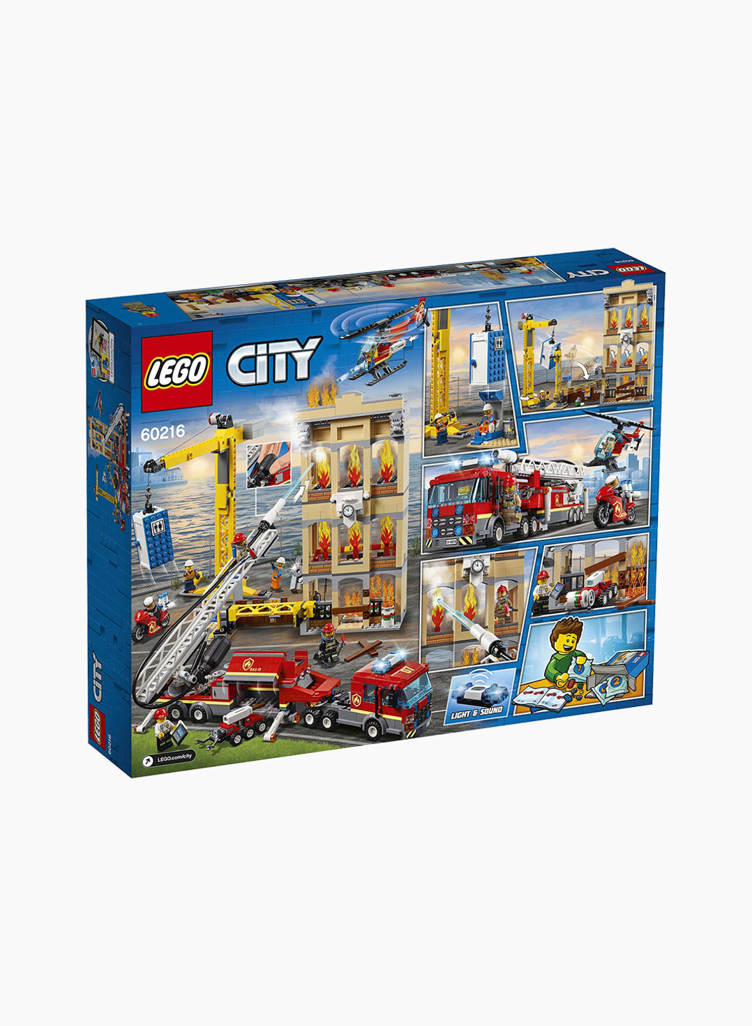 Lego City Կառուցողական Խաղ Կենտրոնական Հակահրդեհային Կայան