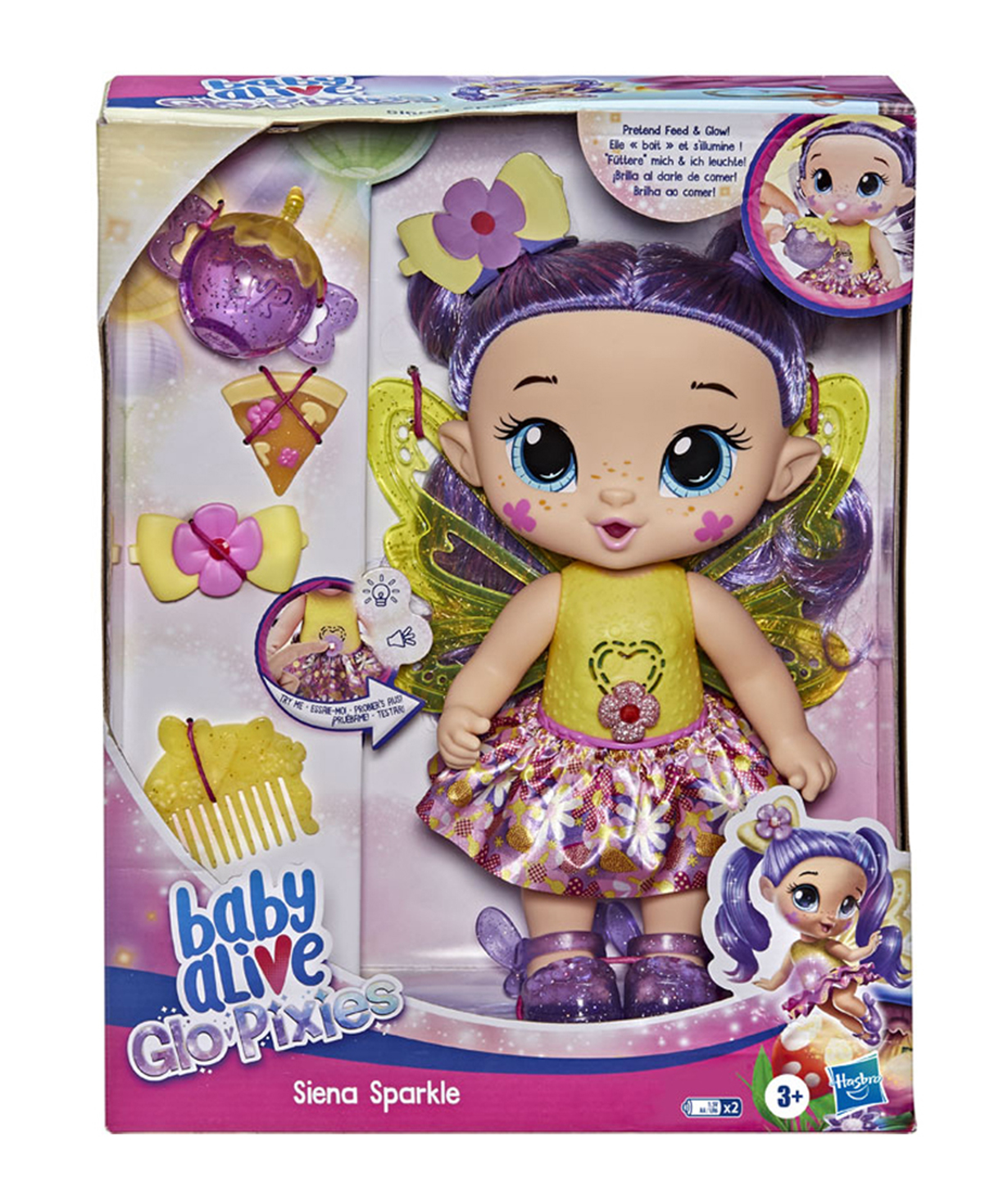 Sienna Baby Alive Light Up Doll