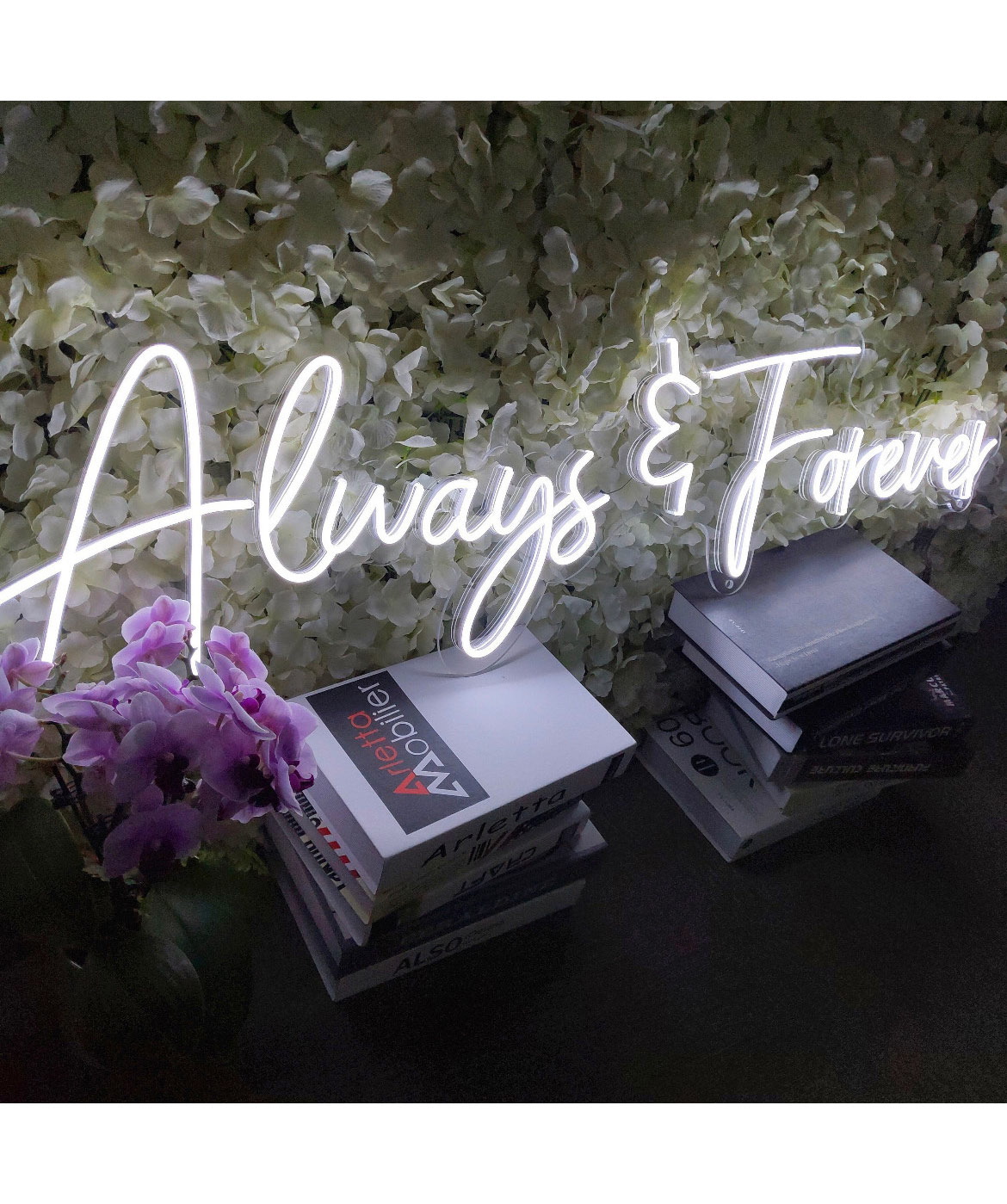 Նեոնային լույս «ANeon» Always & Forever, 60 x 19 սմ