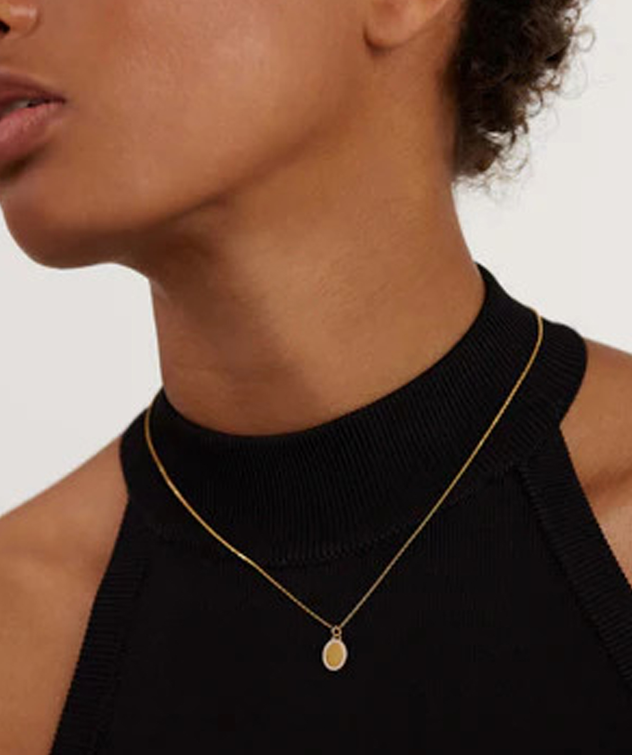 Silver necklace «PDPAOLA» CO01-247-U