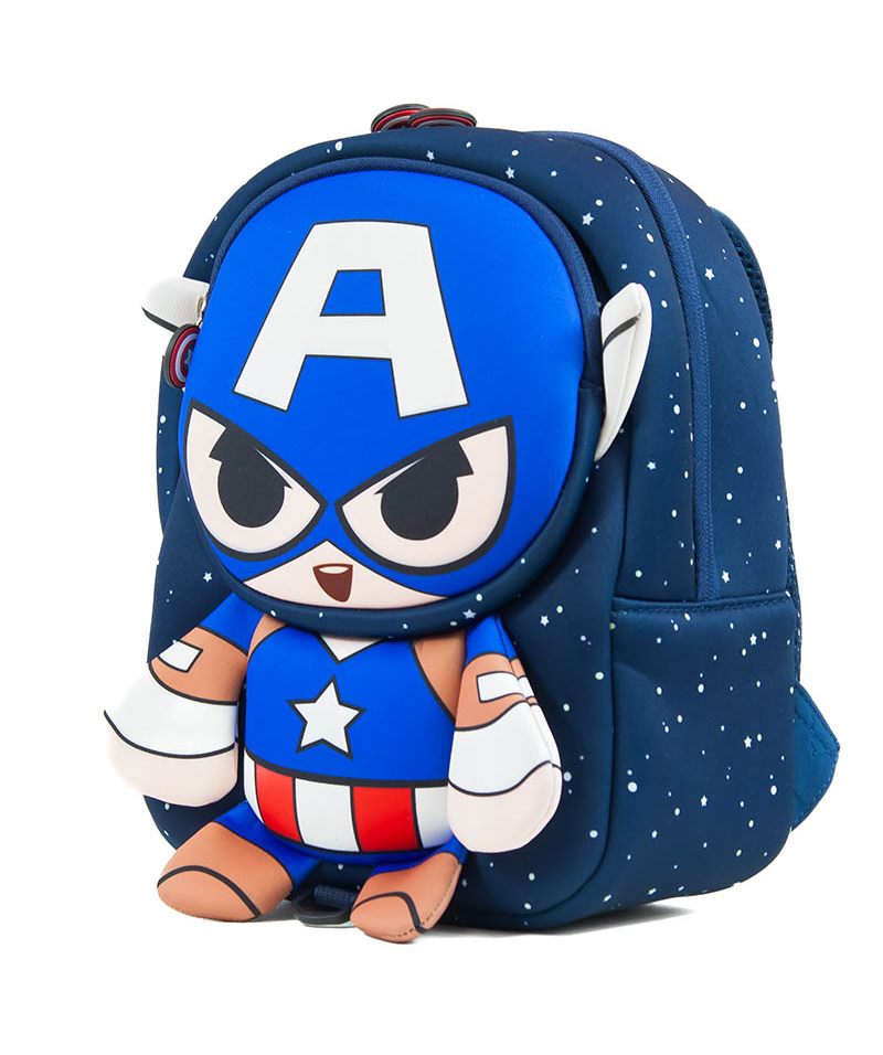 School backpack Captain America Marvel №1