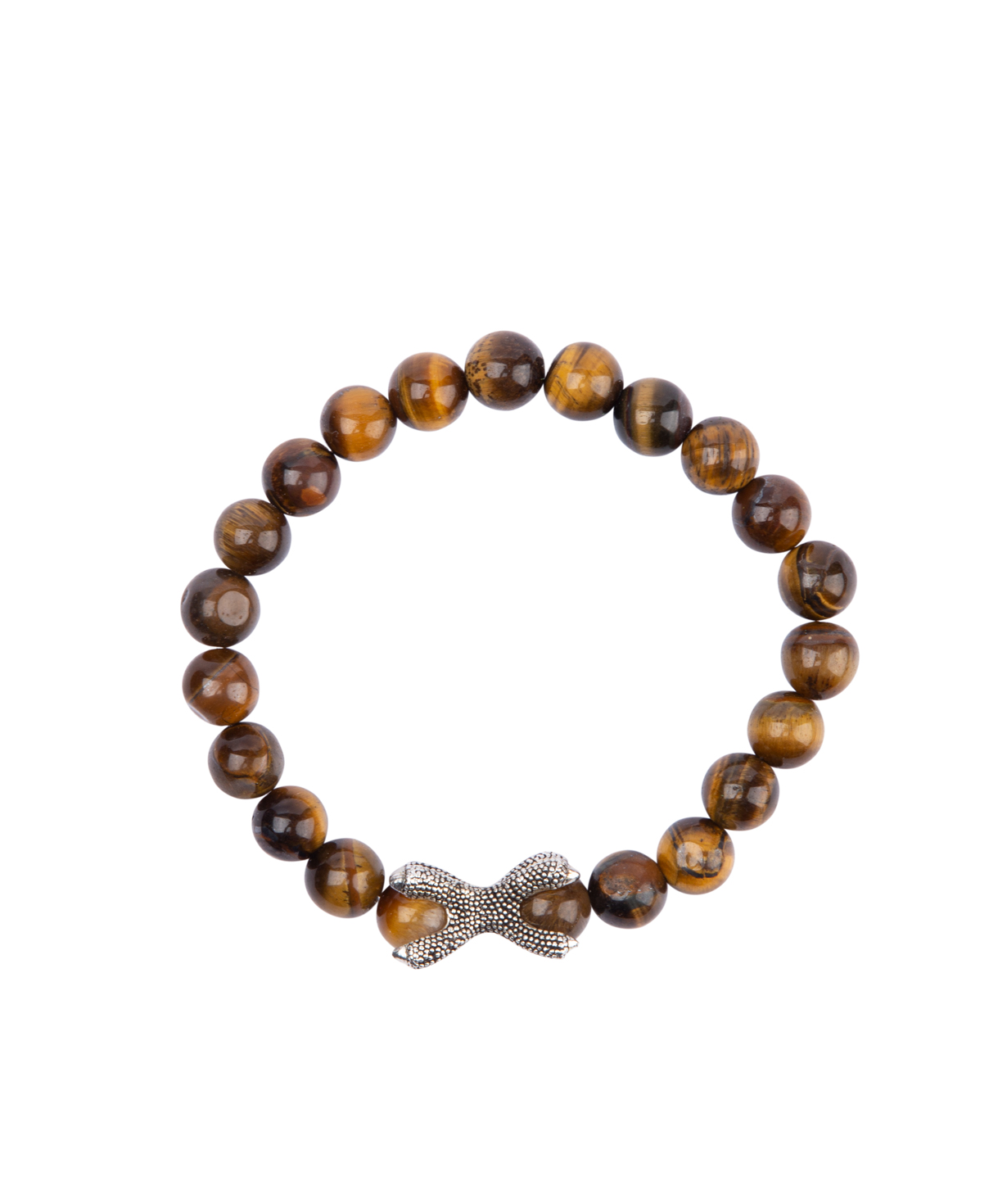 Mens bracelet with natural stones