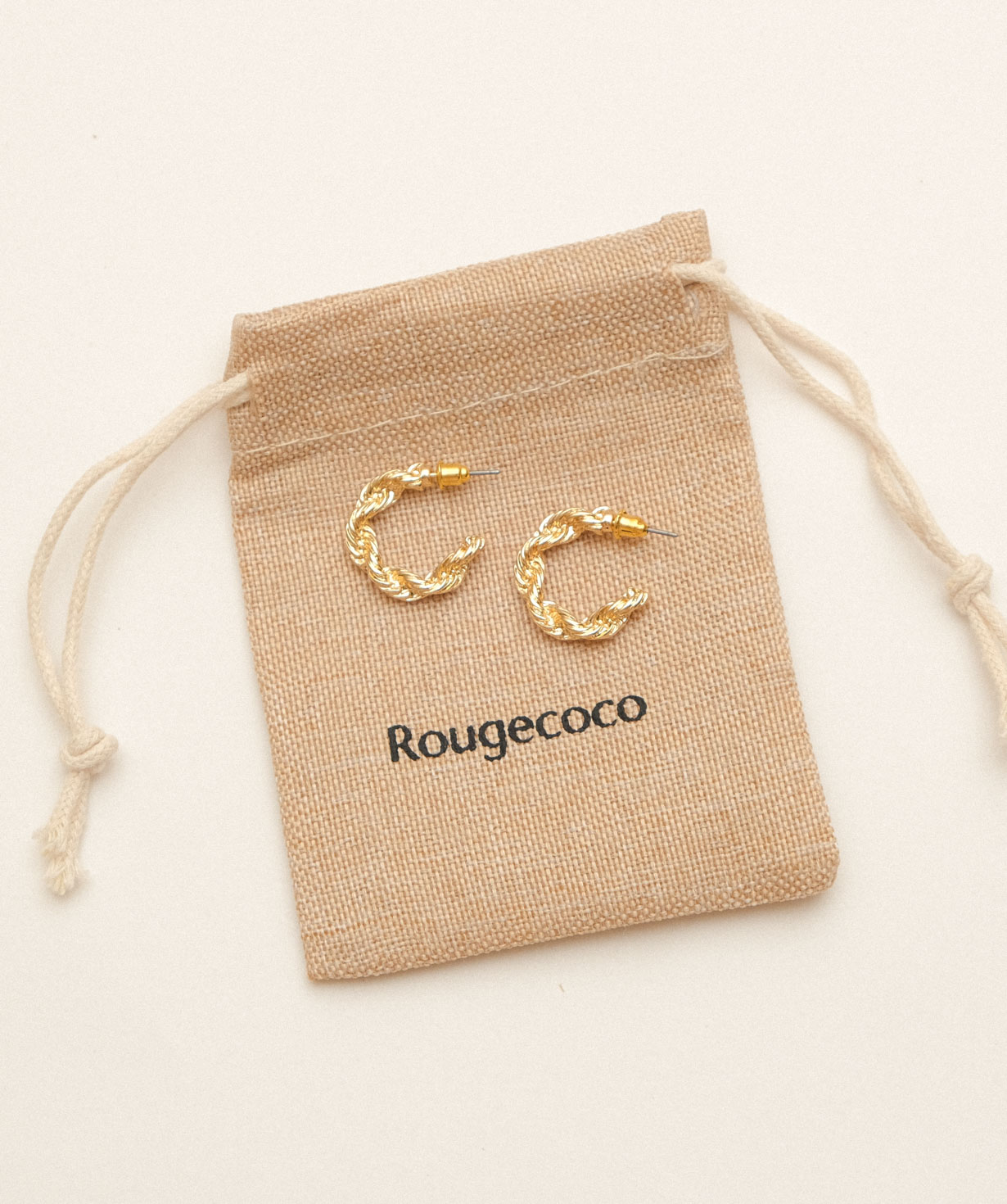 Earrings `Rougecoco` Aurora small