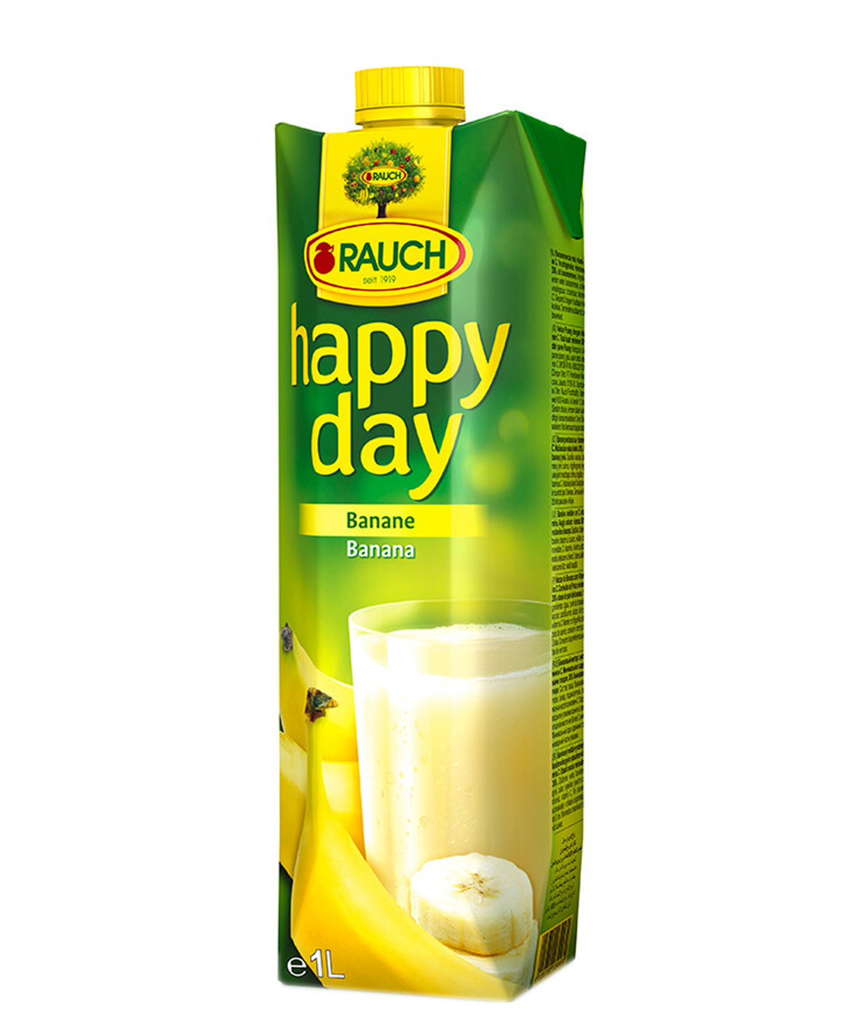 Сок `Happy Day` натуральный, банан 1л