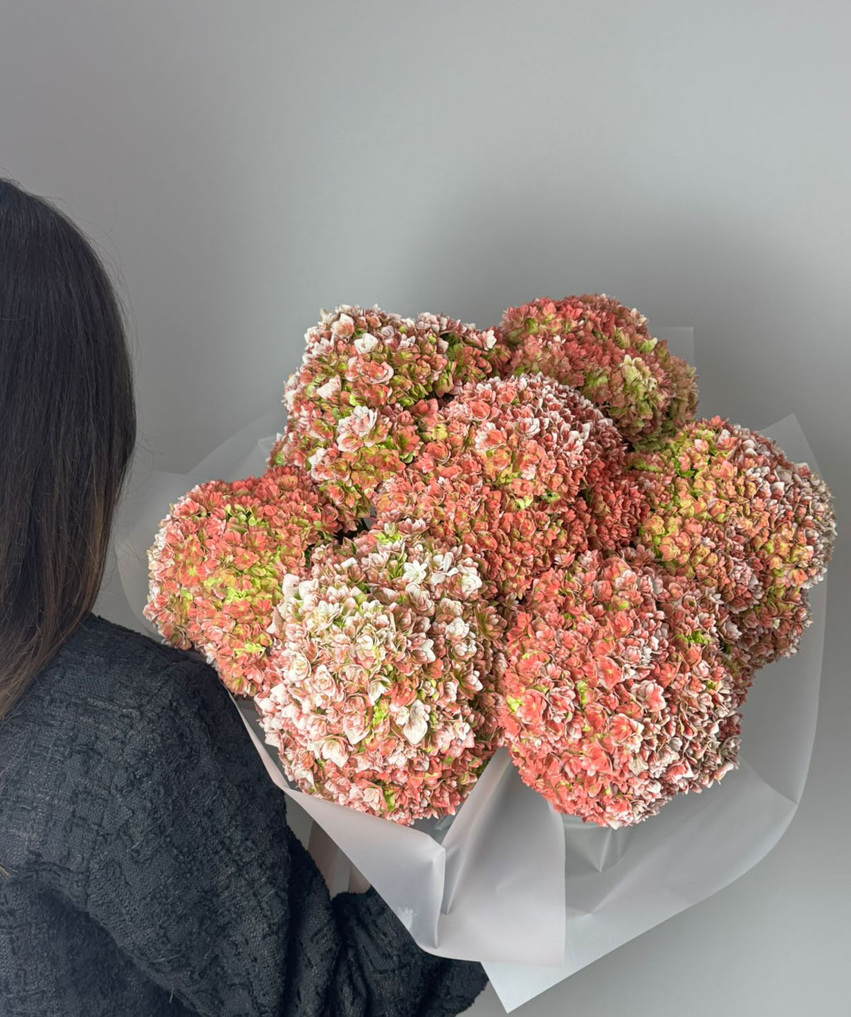 Букет «Rosery» с гортензией №61