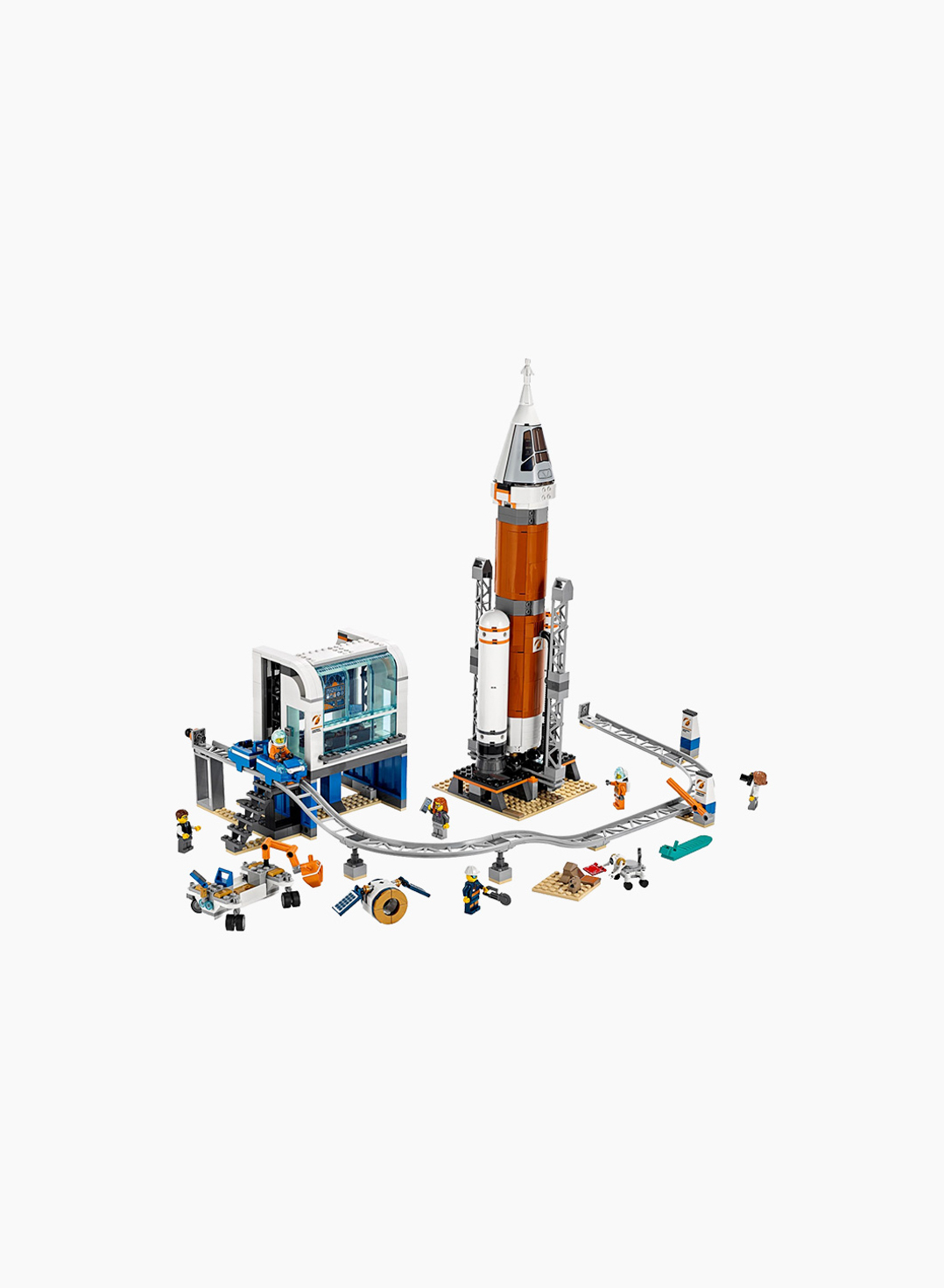 Lego City Конструктор Ракета для Запуска в Далекий Космос и Пульт Управления Запуском