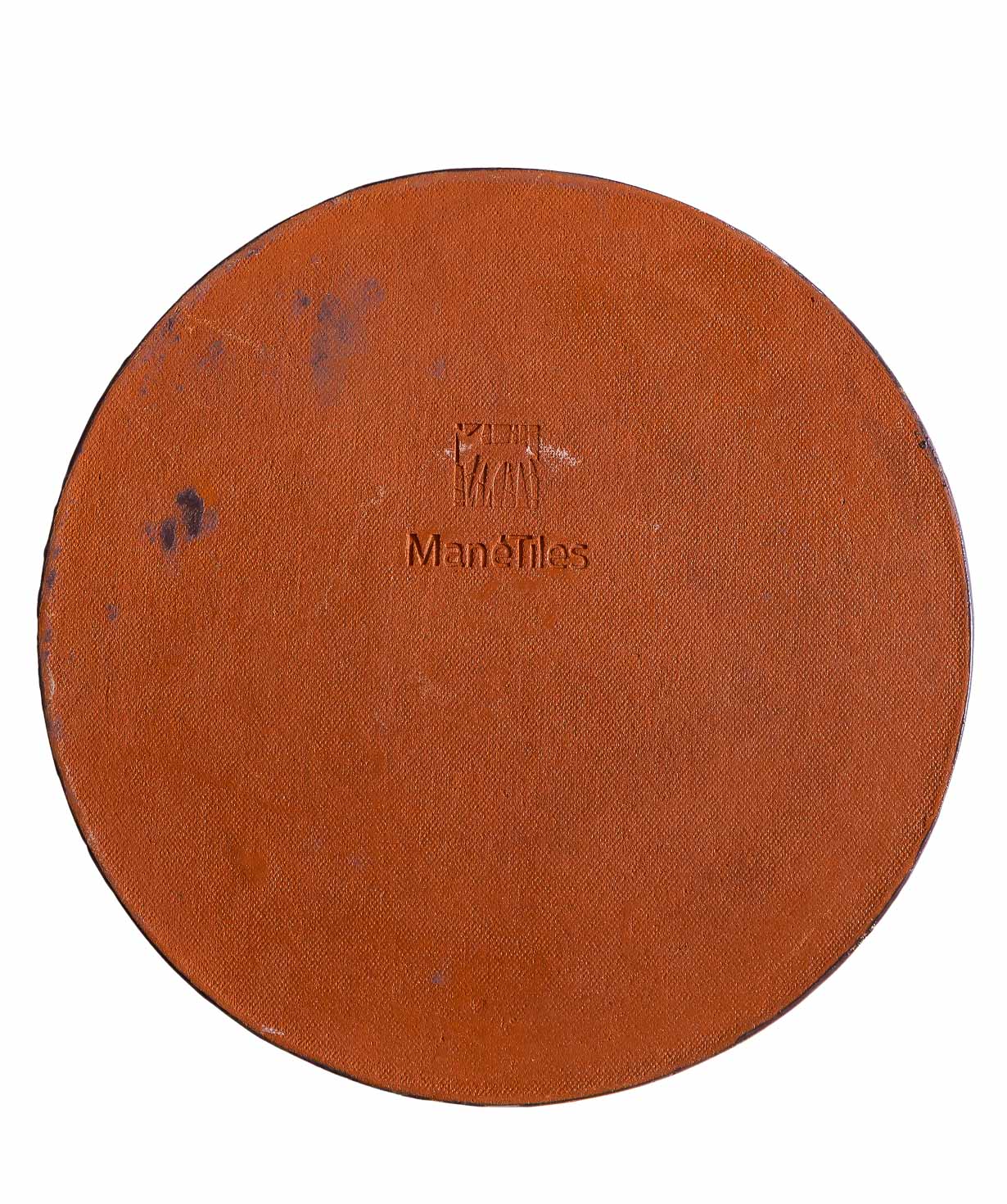 Cheese plate `ManeTiles` decorative, ceramic №34