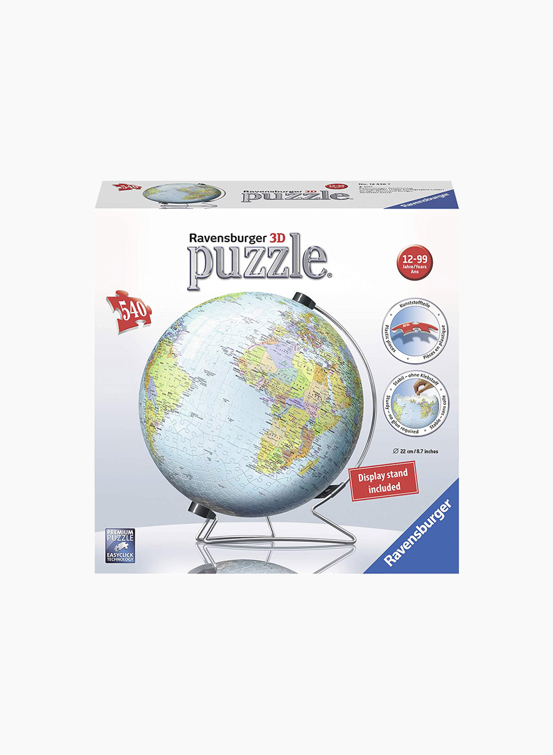 Ravensburger 3D Puzzle Globe 540p