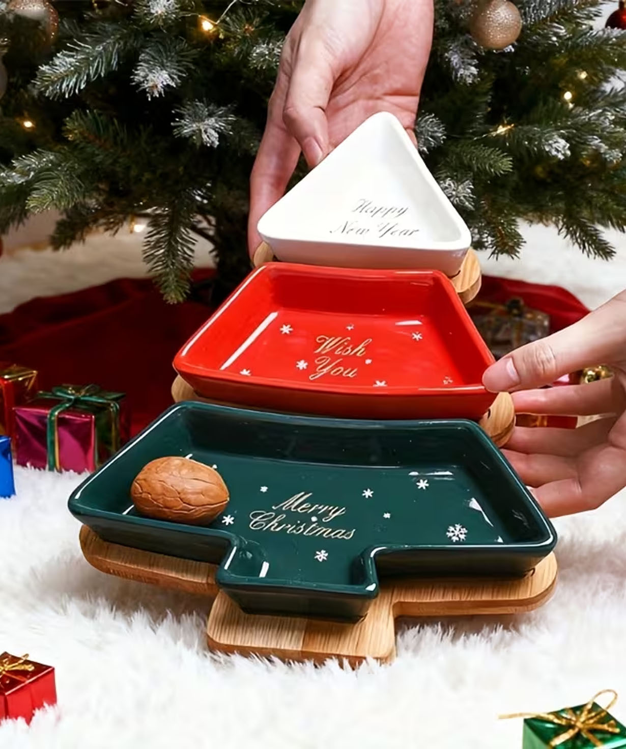 Сервировочный набор «Gift Store» Новогодний №1213