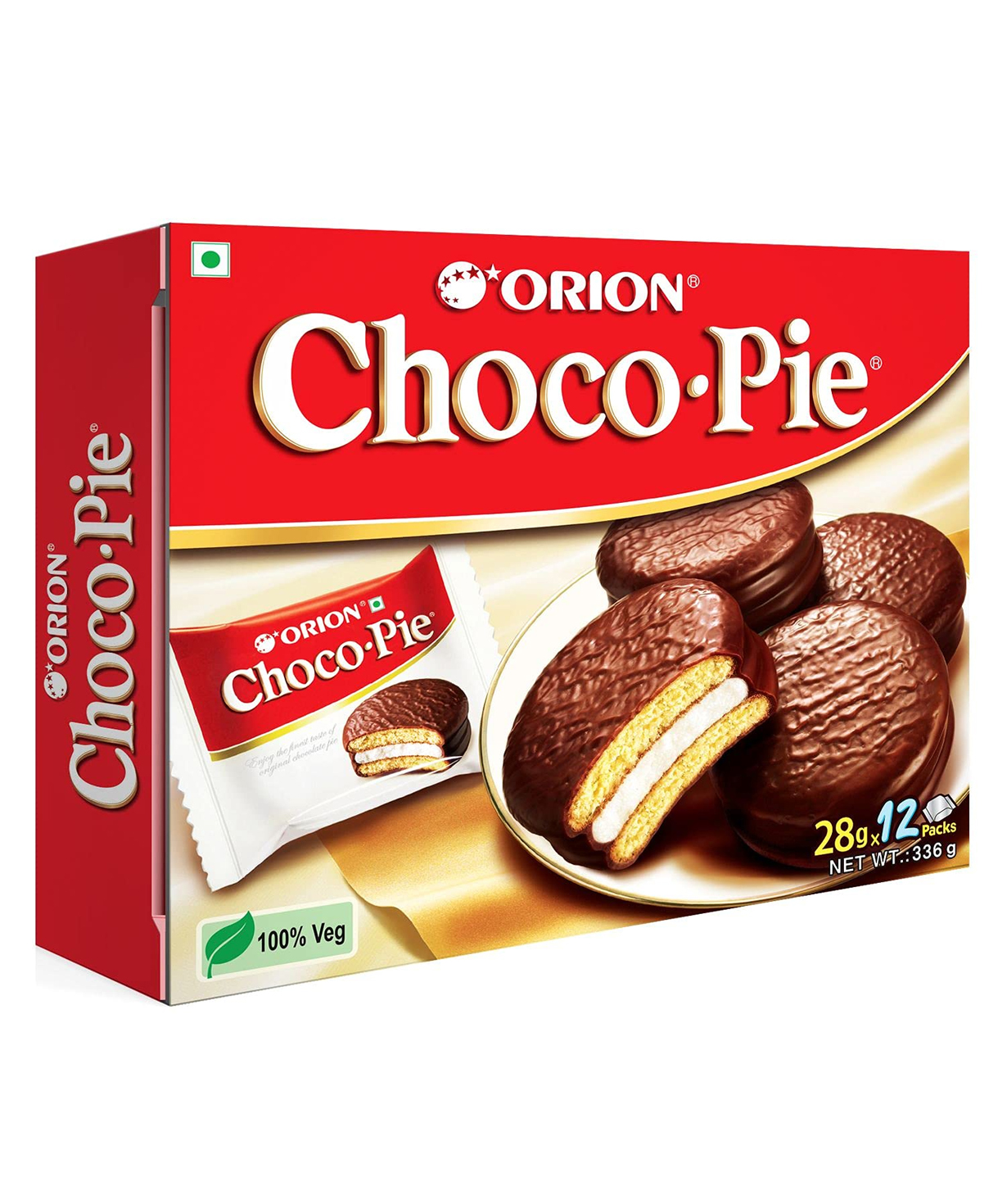 Biscuit `Choco Pie` chocolate 12pcs 360g