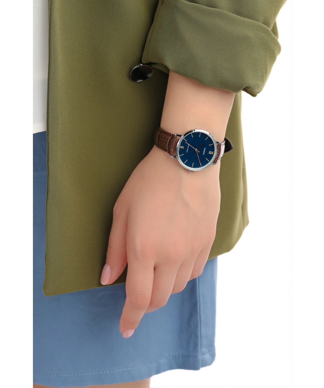Ժամացույց «Casio» ձեռքի LTP-VT01L-2BUDF
