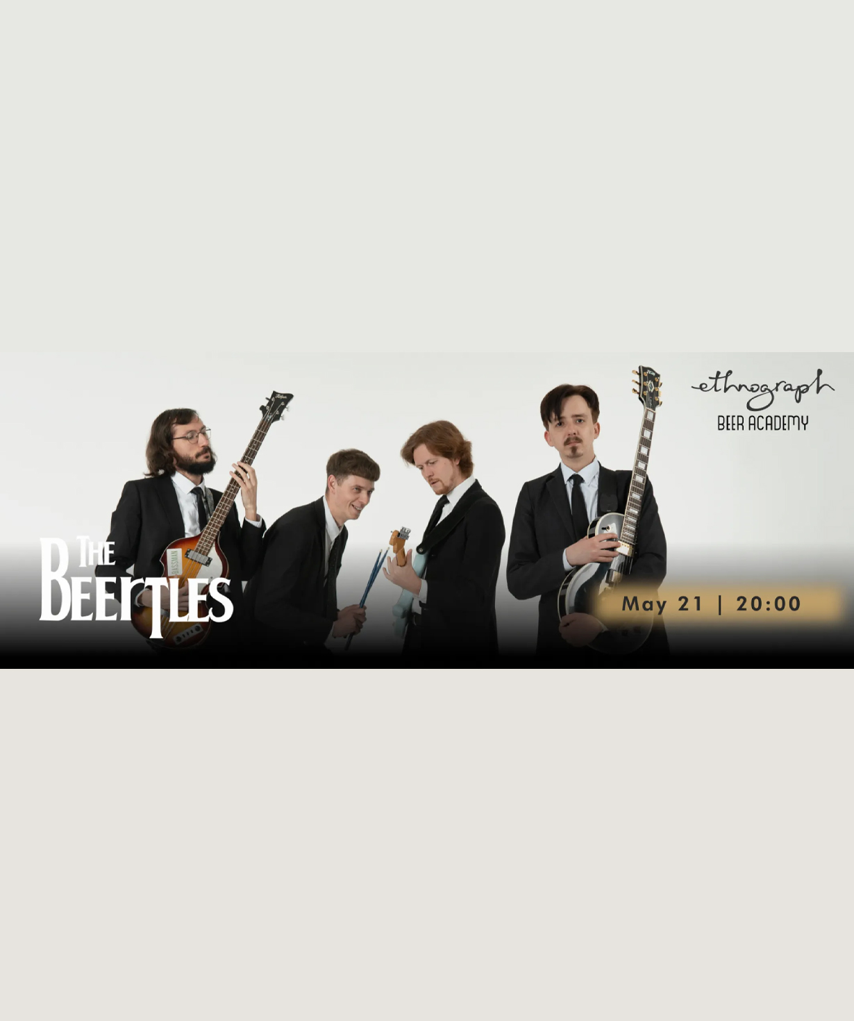 THE BEERTLES, 2025-05-21, 20:00