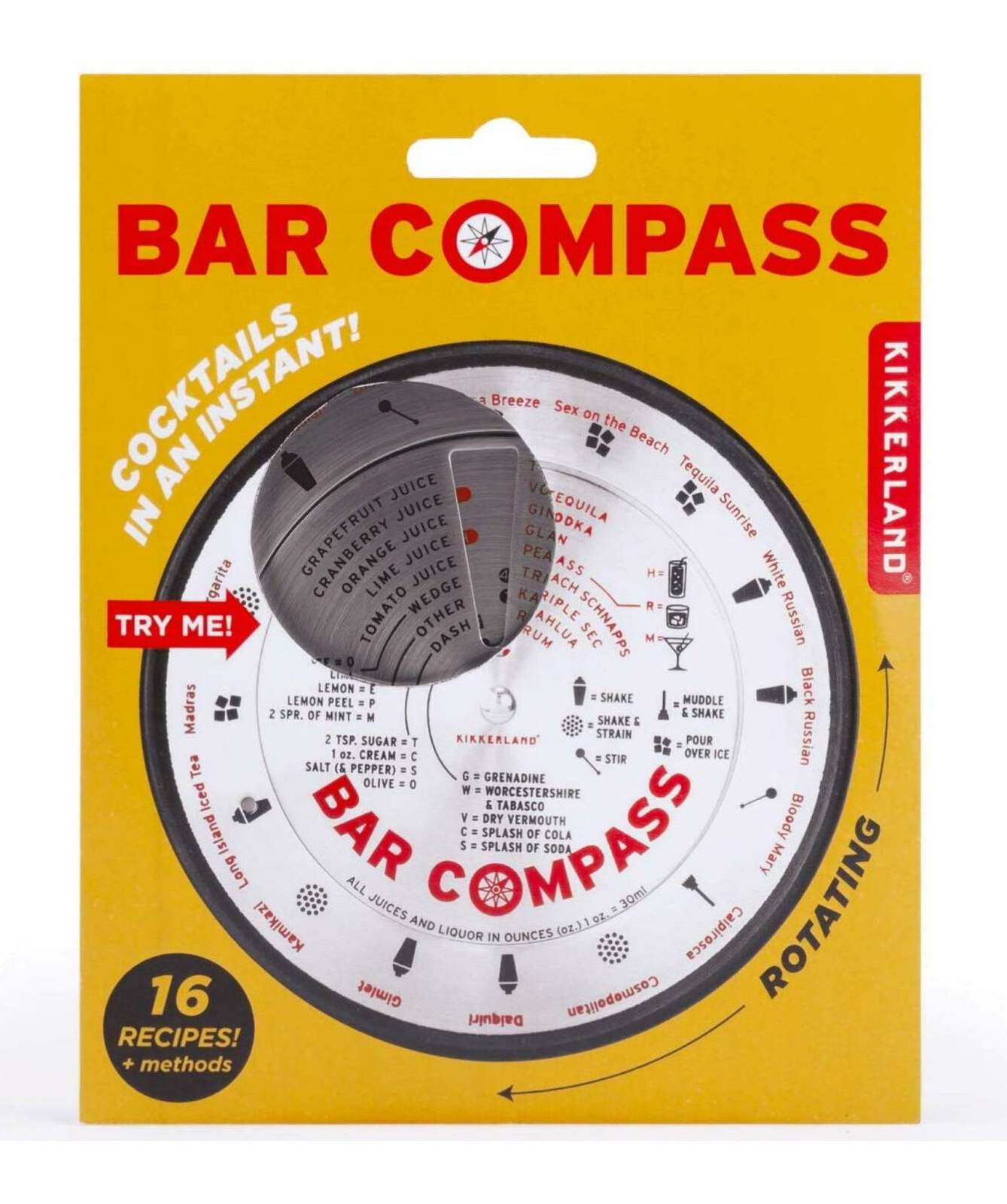 Cocktail compass «Kikkerland»