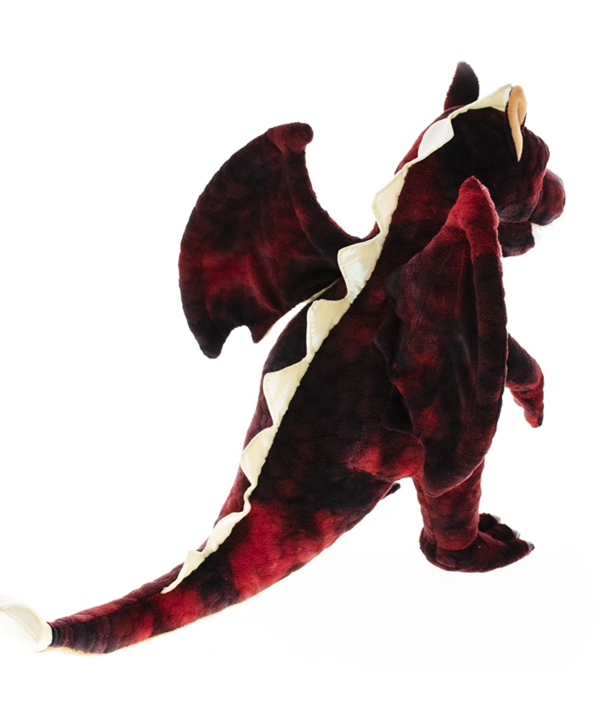 Soft toy dragon red