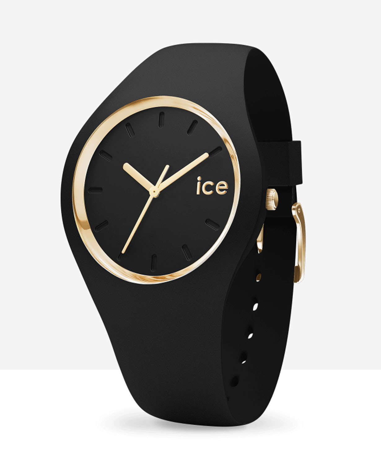 Часы `Ice-Watch` ICE glam - Black Rose-Gold