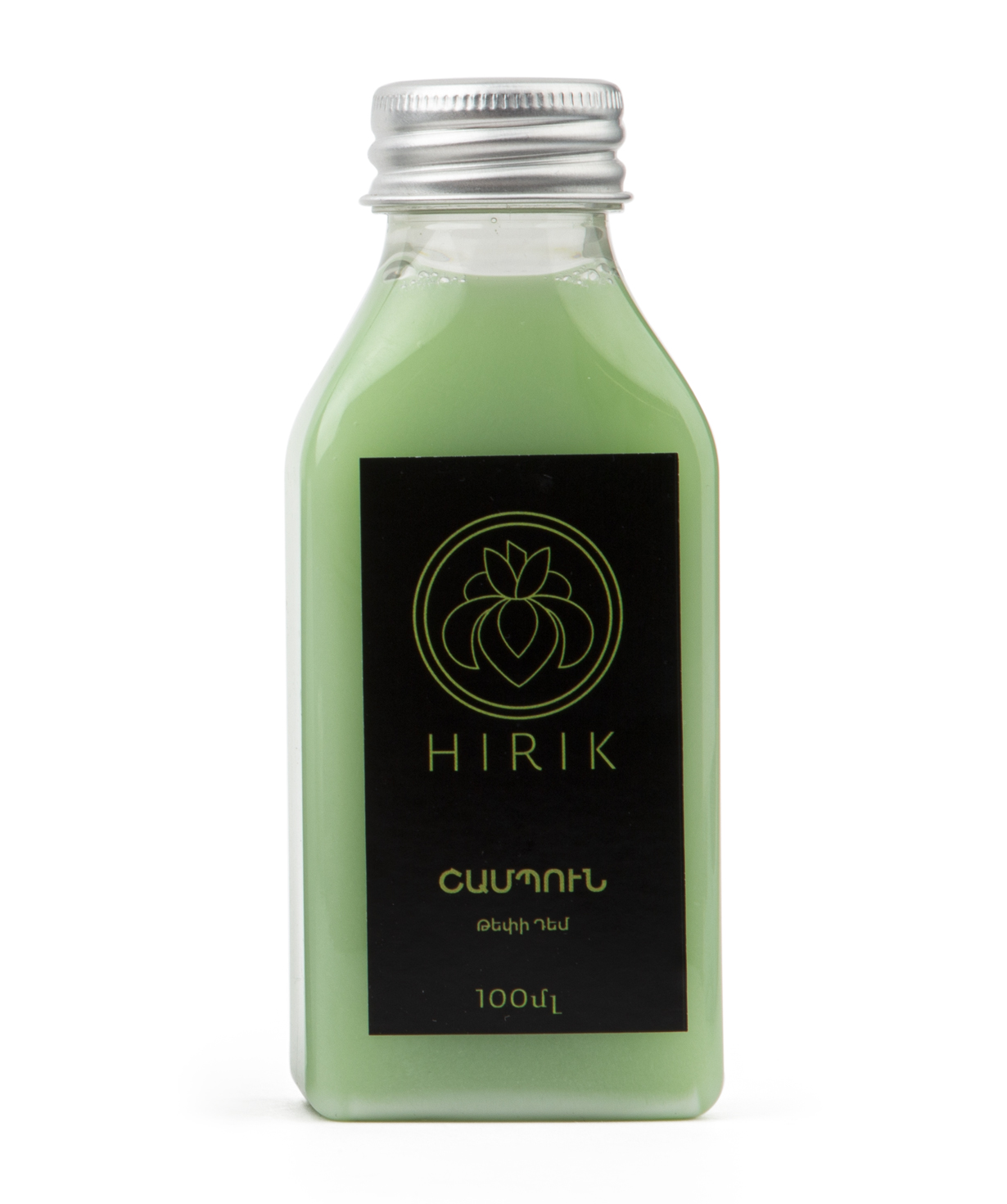 Shampoo `Hirik Cosmetics` with extracts of hemp and chamomile