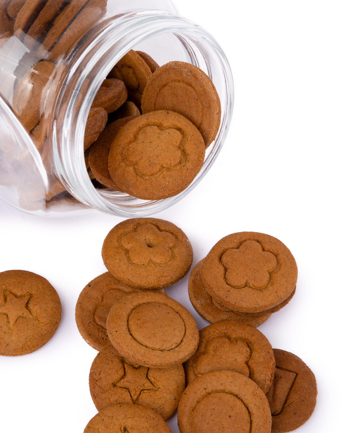 Cookies `Tartist`  in a glass container, Squid Game
