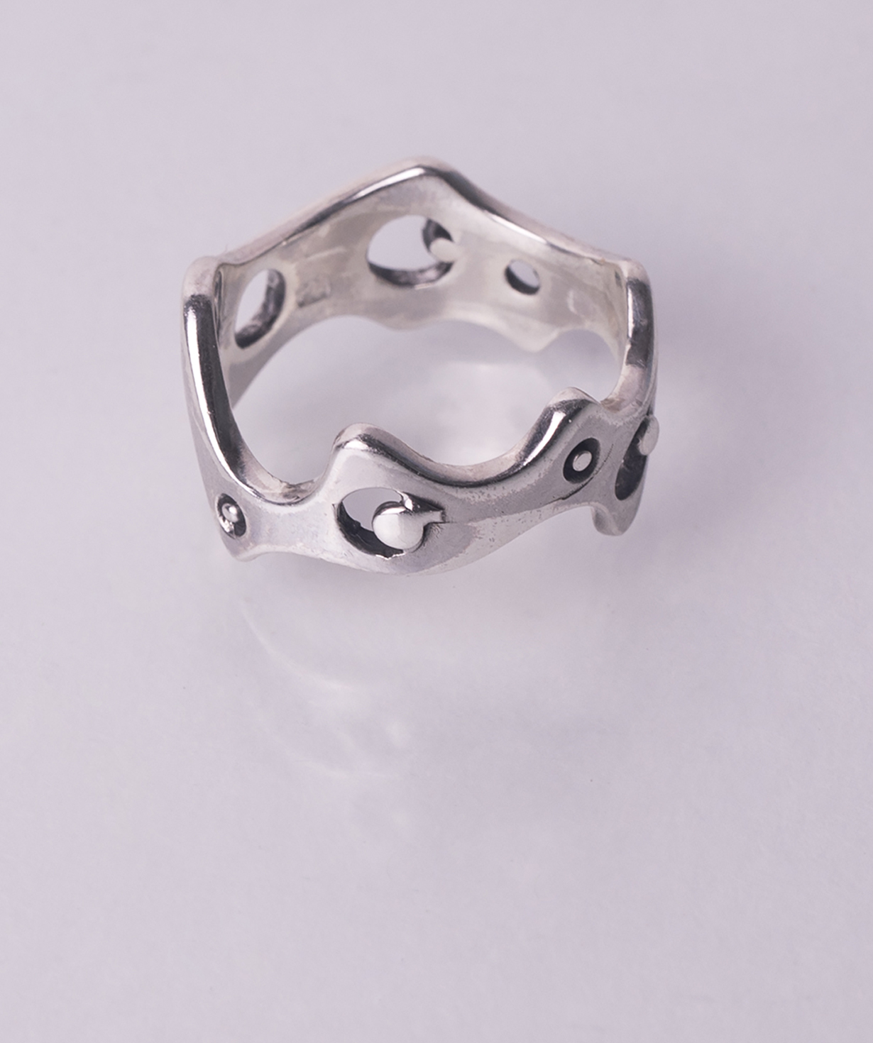 Silver ring ''Kara Silver'' Antonio