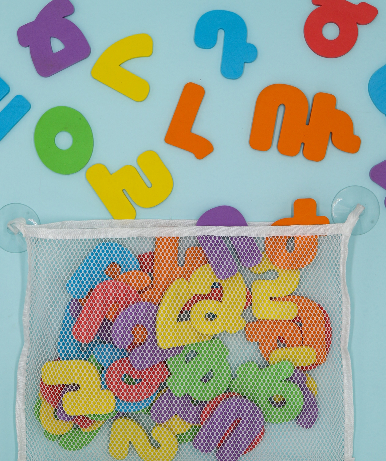 ''CHOP-CHOP'' Floating letters and numbers