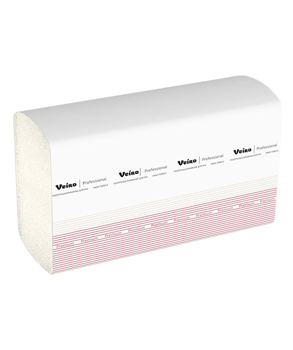 Бумажные полотенца, двухслойные, 200 шт., Premium