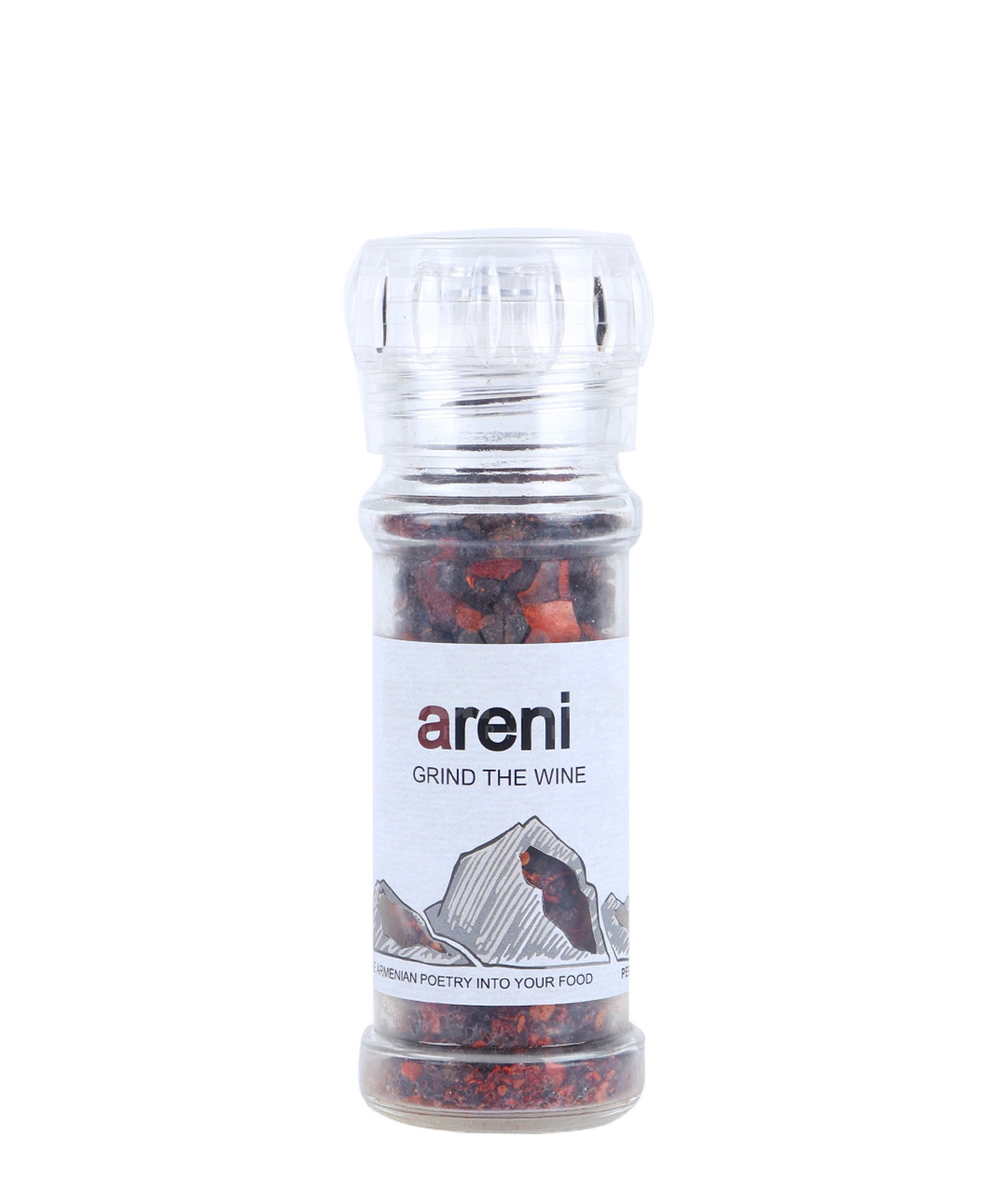 Приправа `Areni` черный, красный перец, вино 60г