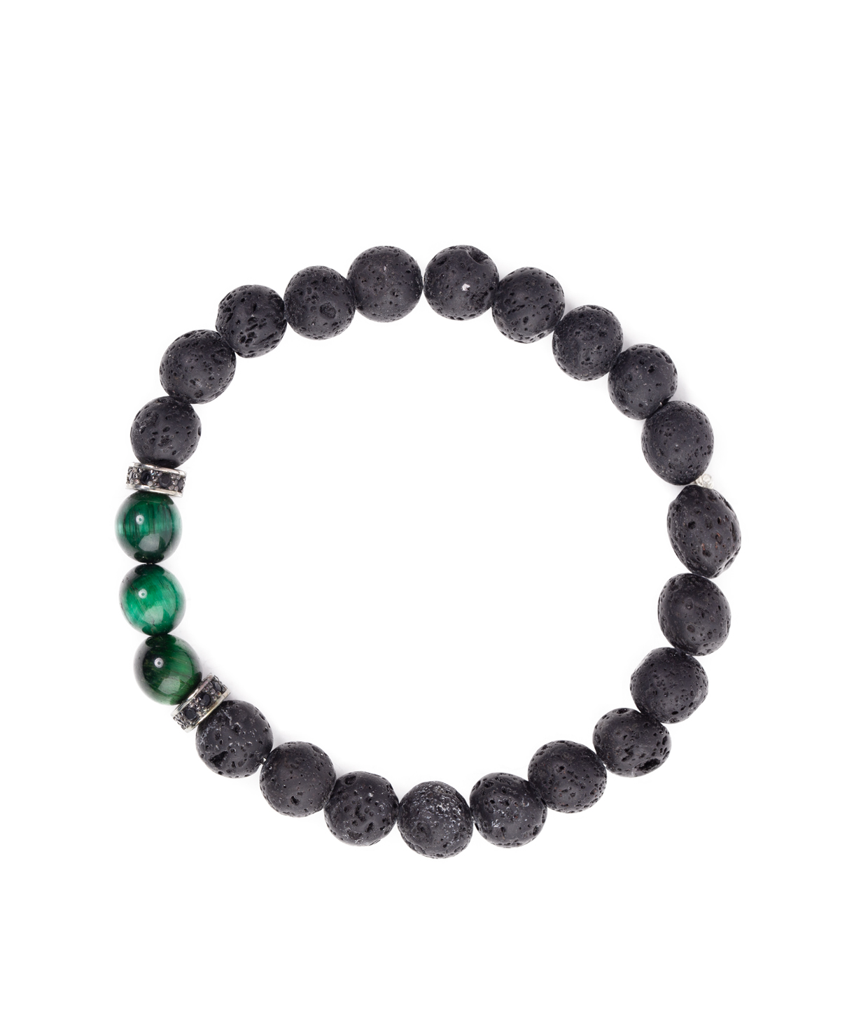 Men's bracelet with natural stones №23